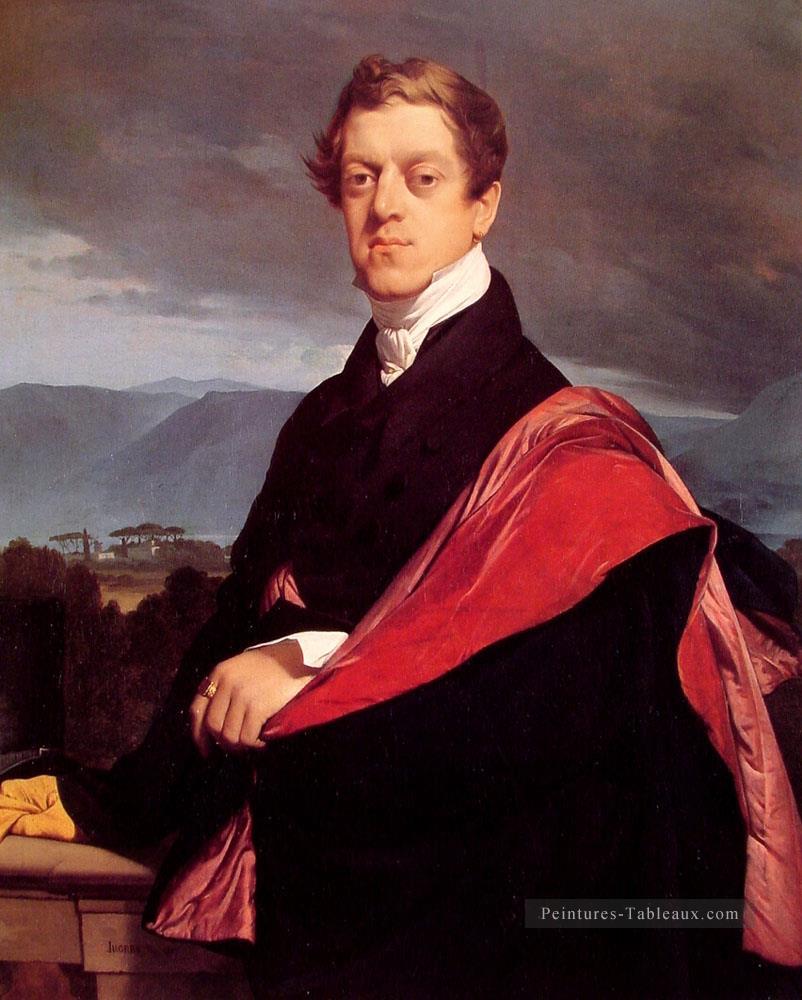 Comte Nikolai Dmitrievich Gouriev néoclassique Jean Auguste Dominique Ingres Peintures à l'huile